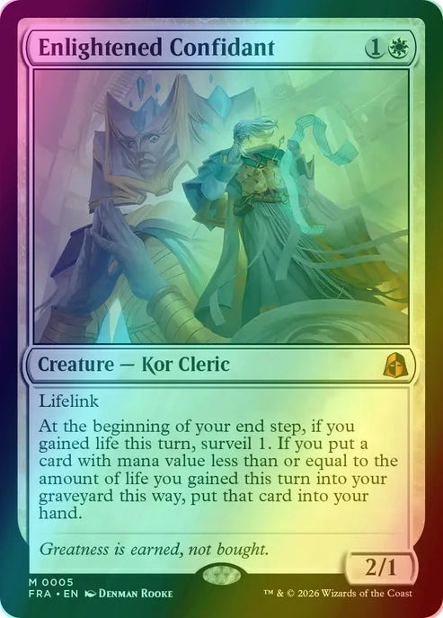 Enlightened Confidant