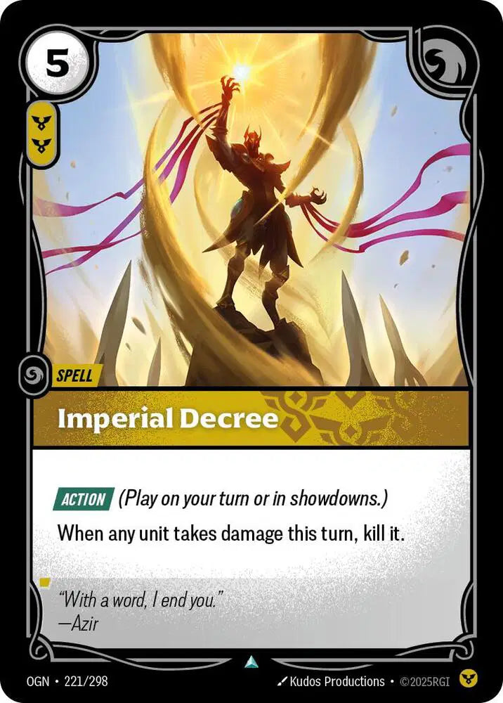 Imperial Decree - Foil