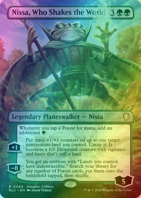 Nissa, Who Shakes the World (Borderless)