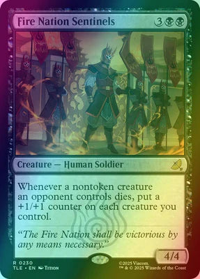 Fire Nation Sentinels