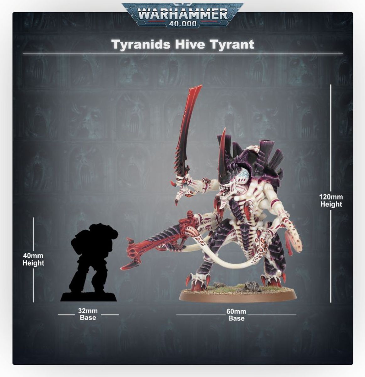 Tyranids - Hive Tyrant / The Swarmlord