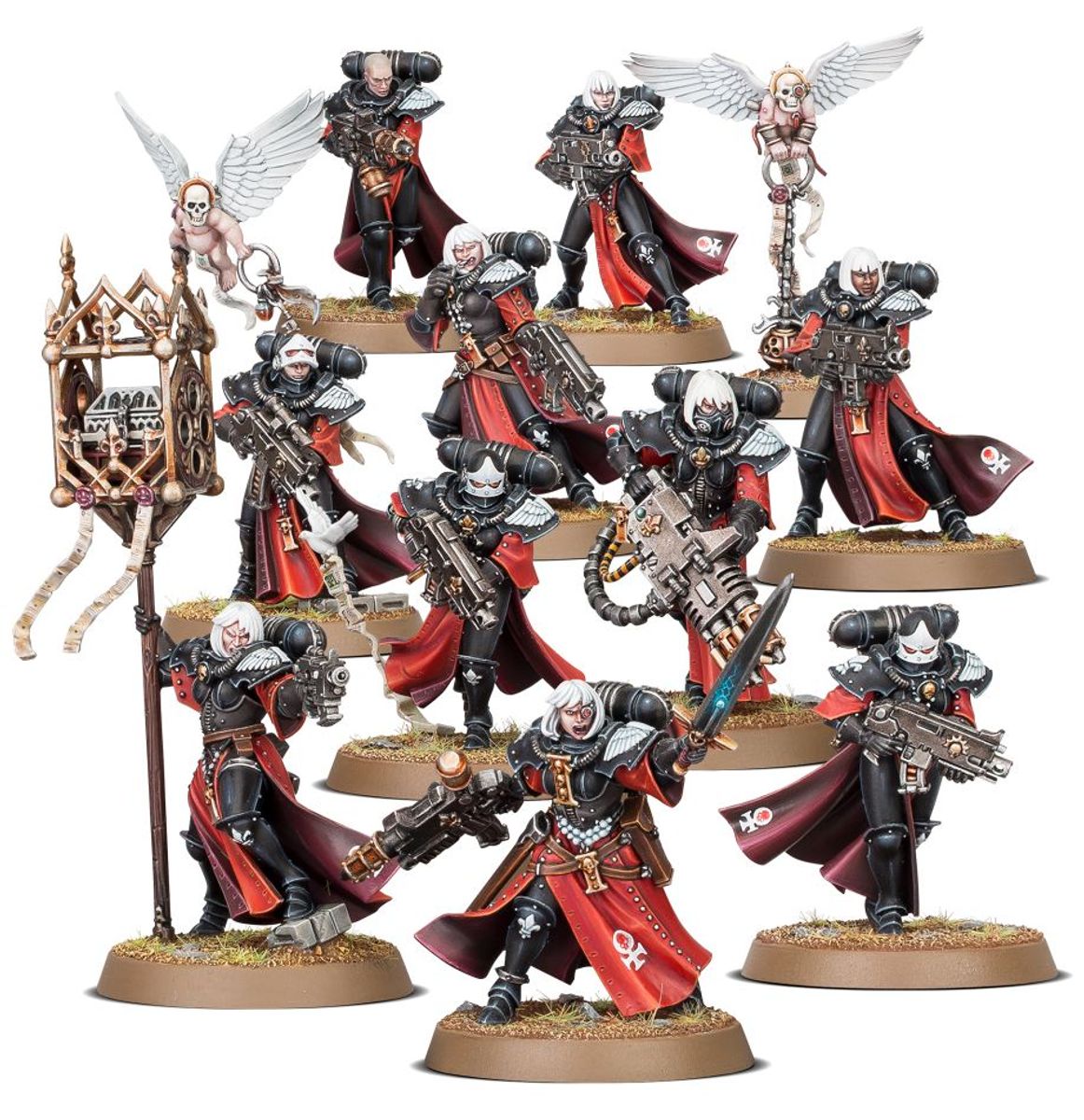 Adepta Sororitas - Battle Sisters Squad / Dominions / Celestians
