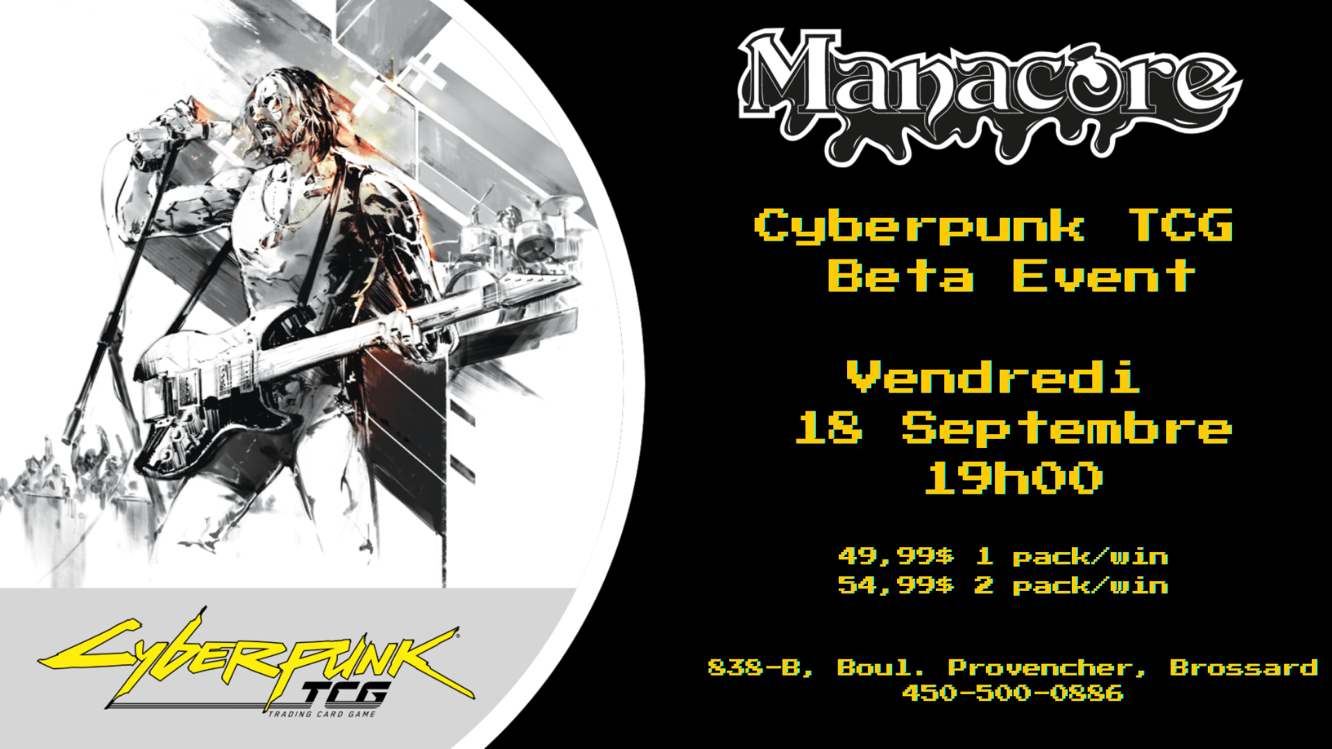 BETA EVENT - Lancement de Cyberpunk TCG