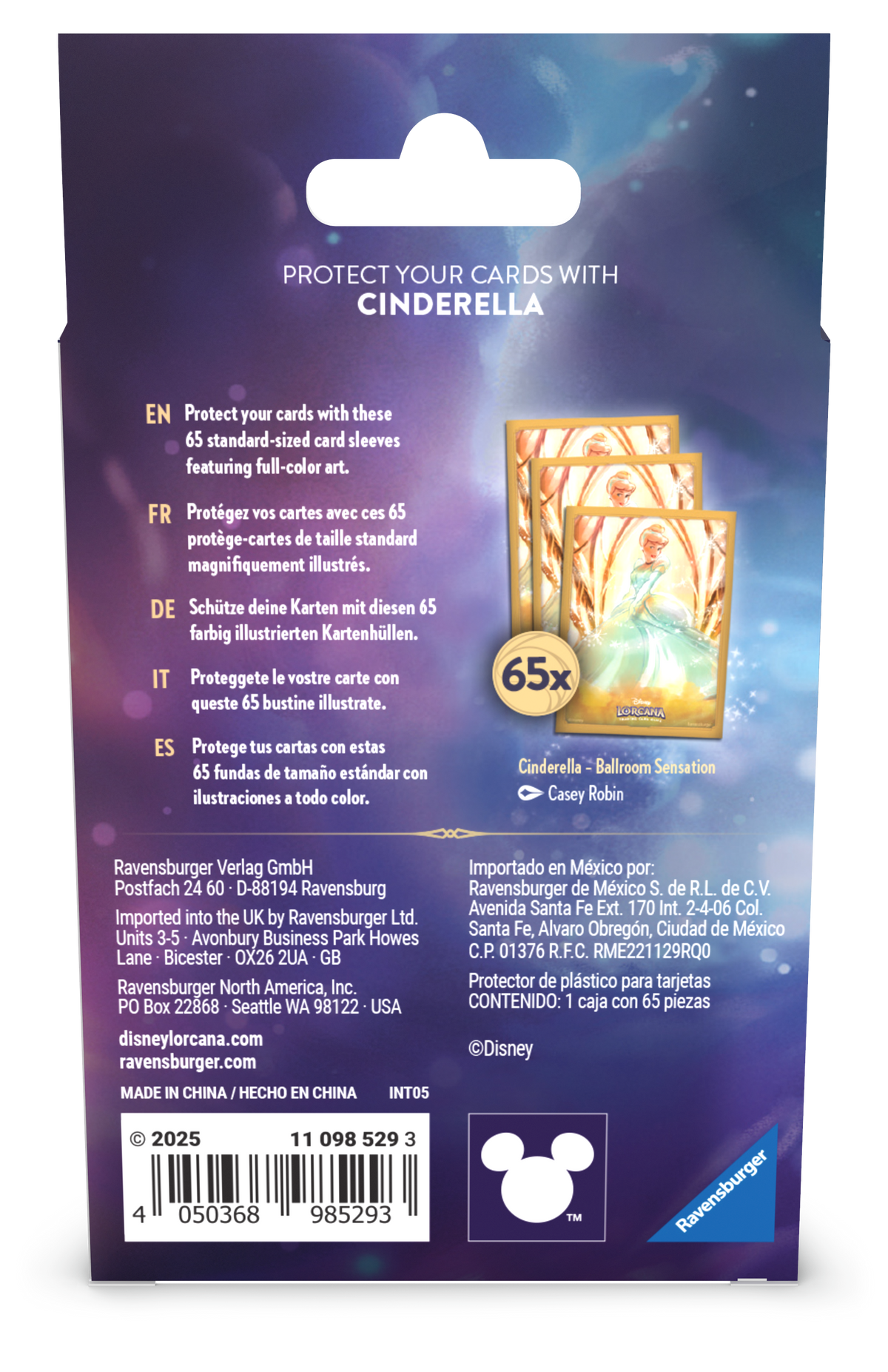 65 Protège-cartes - Cendrillon