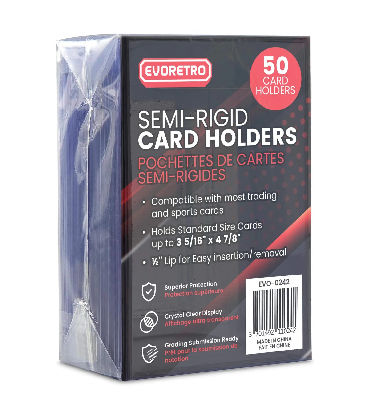 EVORETRO Semi-Rigid Card Holders