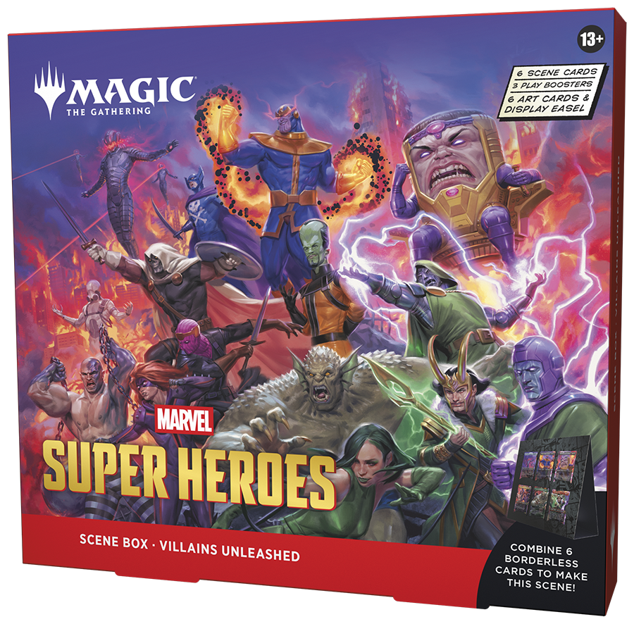 MTG MARVEL SUPER HEROES SCENE BOX - Villains Unleashed