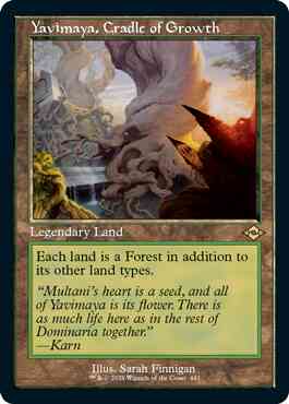 Yavimaya, Cradle of Growth (Retro Frame)