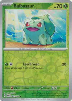 Bulbasaur 001/165
