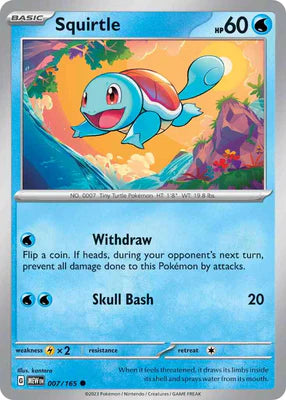 Squirtle 007/165