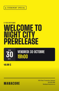 Welcome to Night City Pre Release - Lancement de Cyberpunk TCG