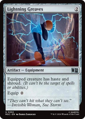 Lightning Greaves 202 (MSC)
