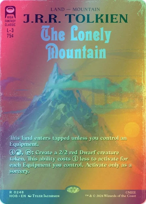 The Lonely Mountain (Borderless) (0248)