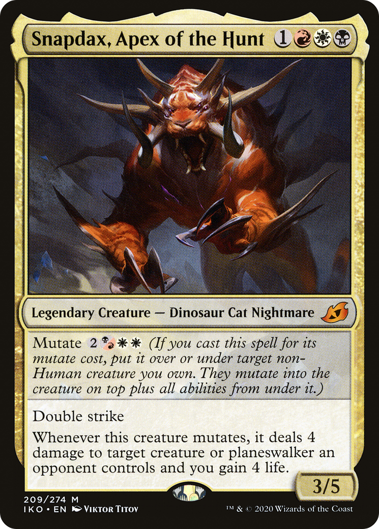 Snapdax, Apex of the Hunt (209)