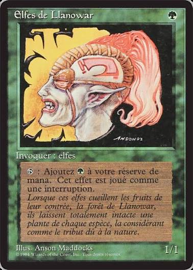 Elfes de Llanowar ( FR )