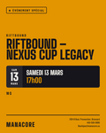 March 13th 2027 - Nexus Cup Riftbound chez Manacore