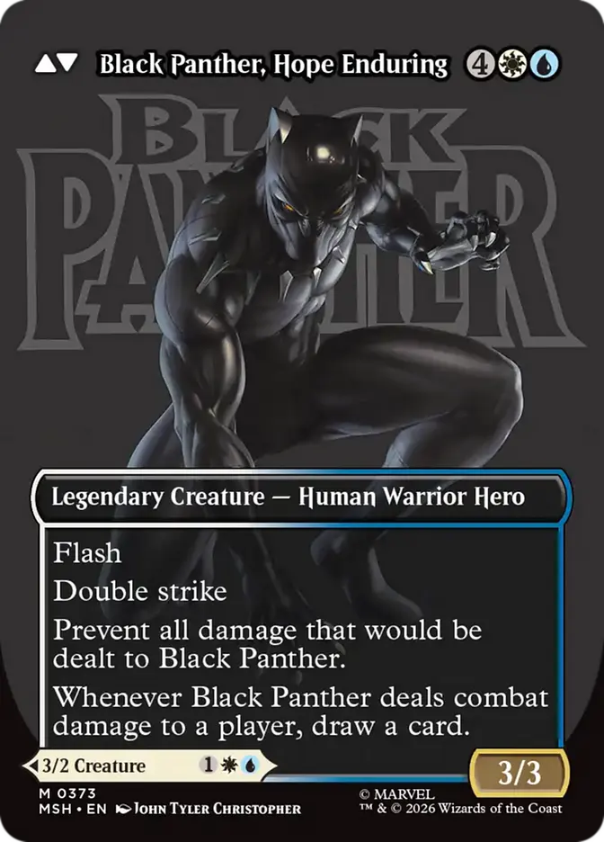 King T'Challa (Borderless) (0373)