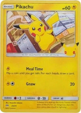 Pikachu - Promo 25/25