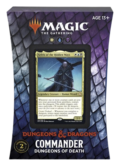 Adventures in the Forgotten Realms - Dungeons of Death Commander Deck