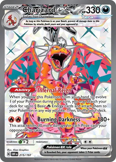 Charizard ex 215/197