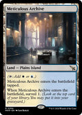 Archives méticuleuses