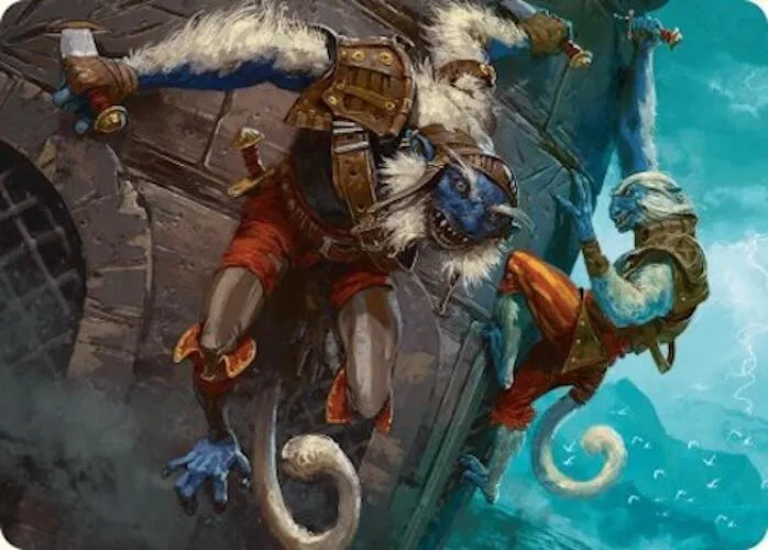 Goblin Boarders Art Card