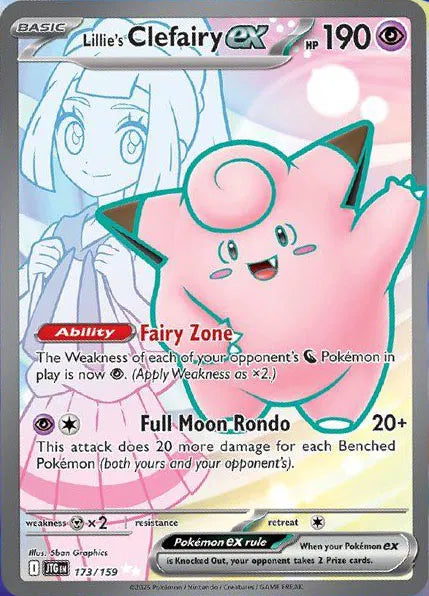 Lillie's Clefairy ex 173/159
