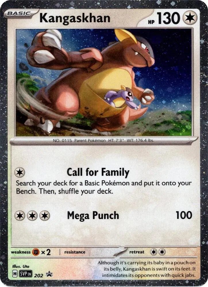 Kangaskhan - 202 (Cosmos Holo) - Promo