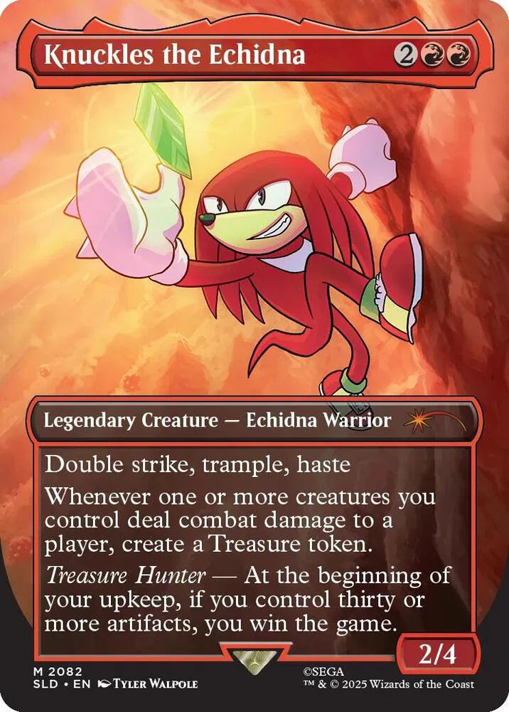 Knuckles the Echidna - Secret Lair Drop Series - (M 2082)