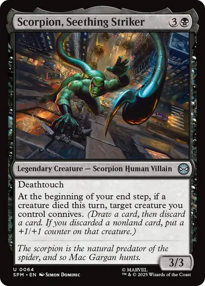 Scorpion, Seething Striker