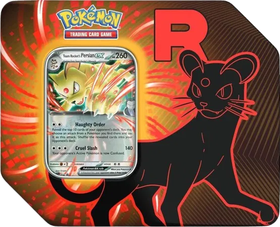 Team Rocket Tin [Team Rocket's Persian ex]