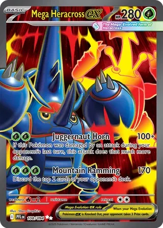 Mega Heracross ex 108/094