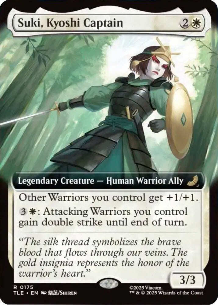 Suki, Kyoshi Captain (Extended Art)