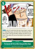 The Outcome Will Tell Us Who's Strong and Who's Weak (OP15-037)