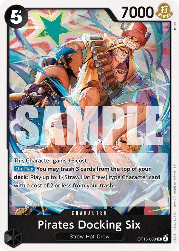 Pirates Docking Six  (OP15-088)