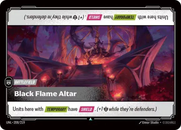 Autel de la Flamme noire