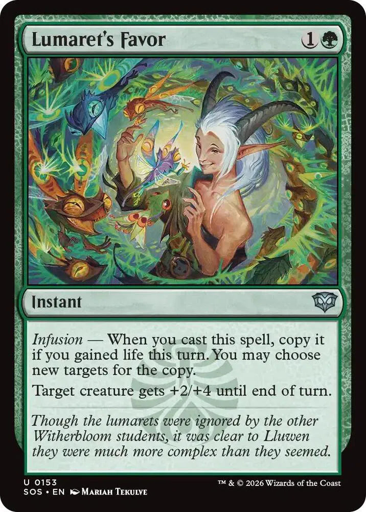 Lumaret's Favor