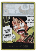 DON!! Card (Luffy) (Gold)
