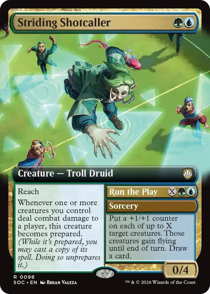 Striding Shotcaller (Extended Art)