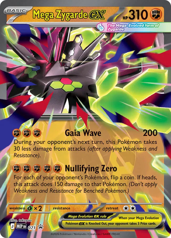 Mega Zygarde ex - Promo
