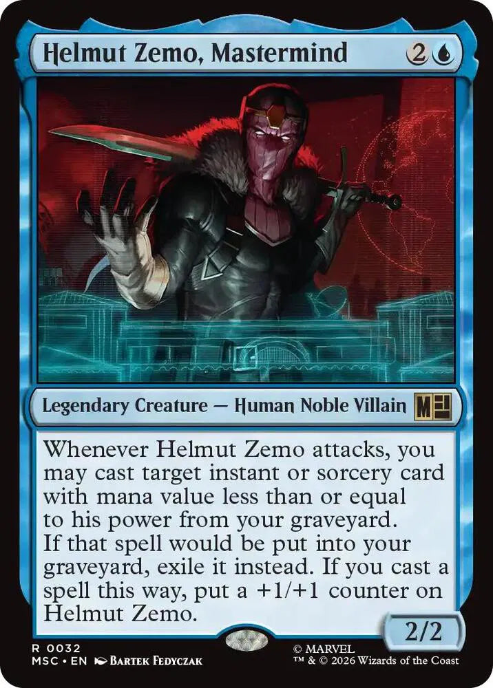Helmut Zemo, Mastermind