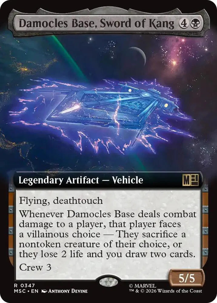Damocles Base, Sword of Kang (Extended Art)