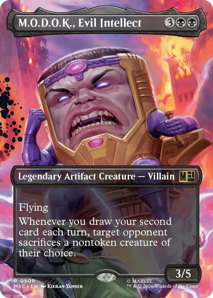 M.O.D.O.K., Evil Intellect (Borderless) - Foil