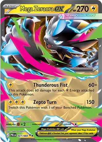 Mega Zeraora ex