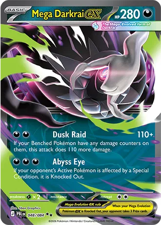 Mega Darkrai ex - 048/084