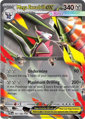 Mega Excadrill ex - 065/084