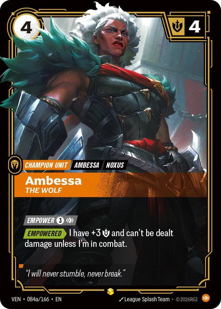 Ambessa, The Wolf (Alternate Art)