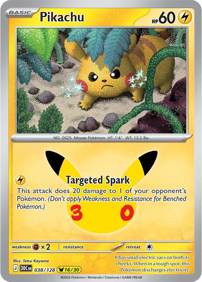 Pikachu - 038/128