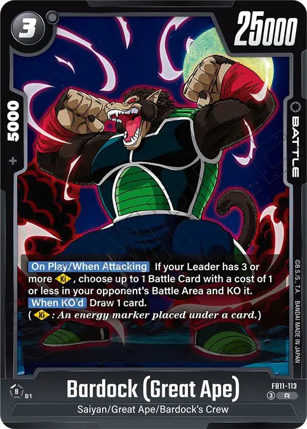 Bardock (Great Ape) - FB11-113