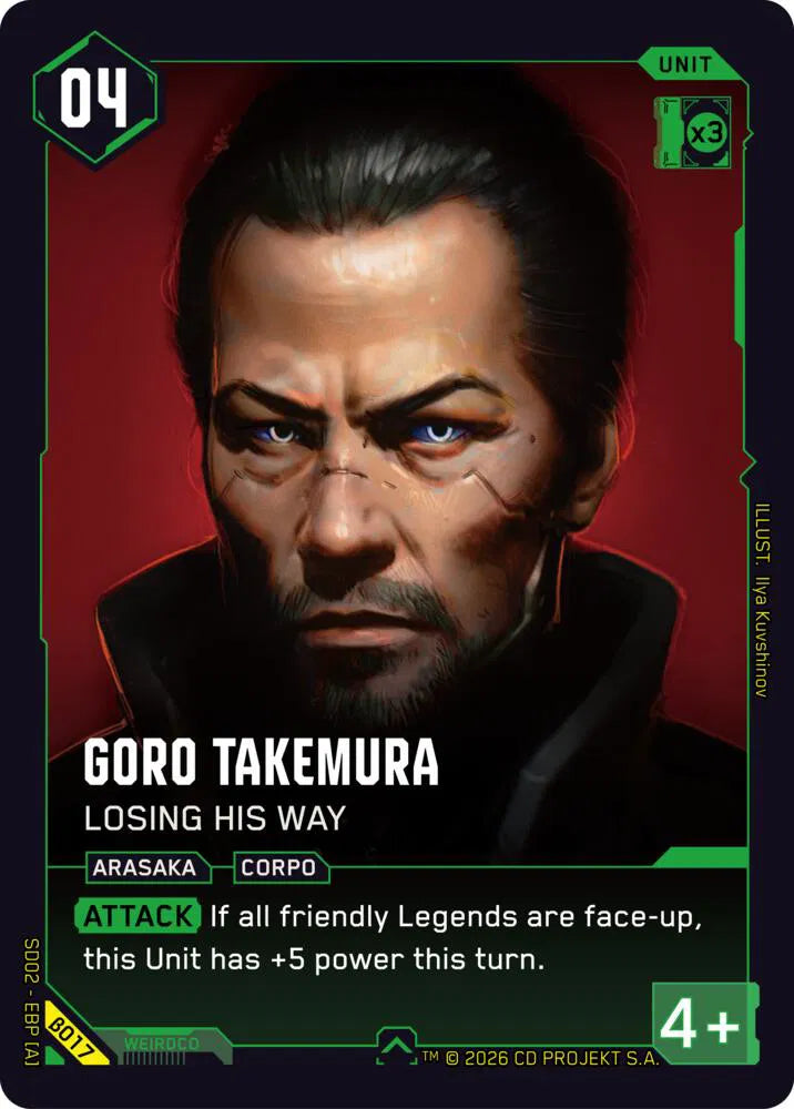 Goro Takemura - Losing His Way