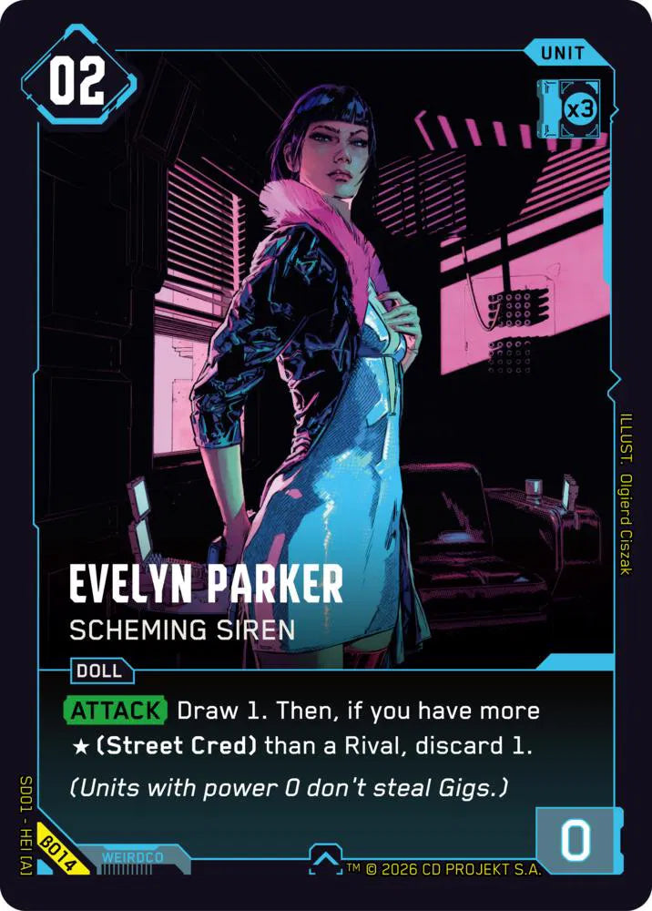 Evelyn Parker - Scheming Siren